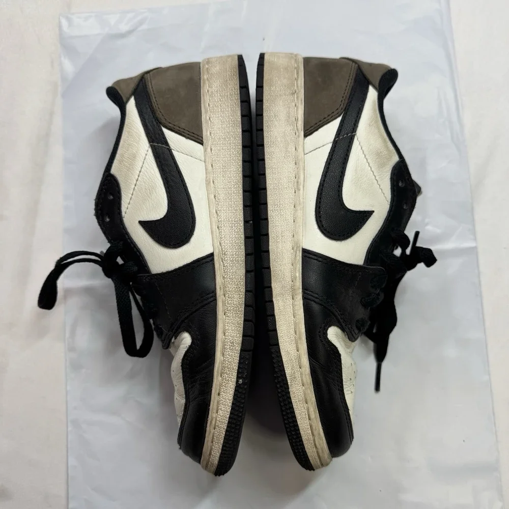 Used No Box Nike Air Jordan 1‎ Retro Low OG Mocha (GS)  - CZ0858 102 - Size 7y